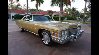 This 1974 Cadillac Coupe deVille Helped Make GM a Victim of Its Own Success  Review and Test Drive