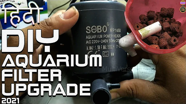 How To Upgrade DIY Aquarium Filter | #mvstudio | S...