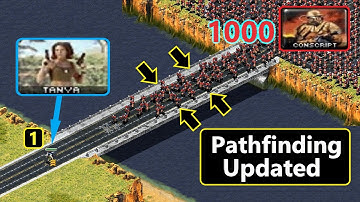Can Tanya Defend the Bridge - Pathfinding Updated - Red Alert 2