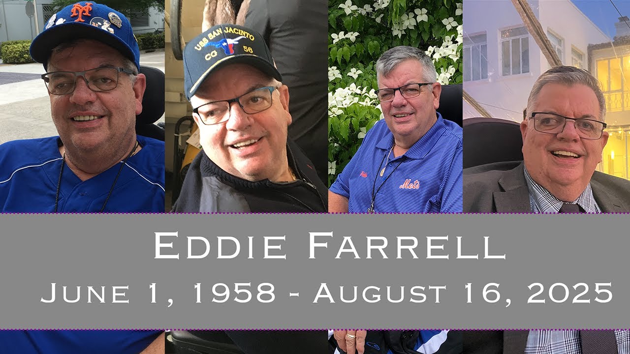 Eddie Patrick Farrell's Funeral Mass - YouTube