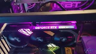 Palit GeForce RTX 4080 Gaming Pro-Подсветка1
