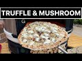 Truffle Cream & Mushroom Pizza in my GOZNEY DOME