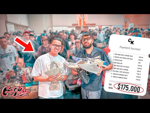 We spent $175,000 in 70 minutes At Got Sole