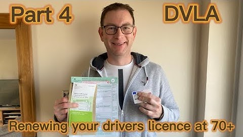 Dad - How do I? Renew UK driving licence for 70 year olds and over