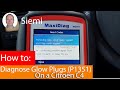 How to diagnose faulty Glow Plugs - error P1351 on Citroen C4 Grand Picasso 1.6 hdi