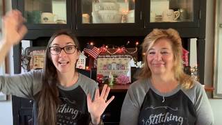 Flosstube #105:Priscilla & Chelsea-The Real Housewives of Cross Stitch