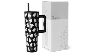 Simple Modern Halloween 40 oz Tumbler with Handle and Straw Lid