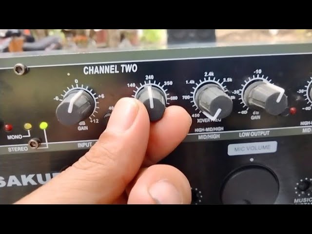 2Way CrossOver DUAL AMP SETUP - How to Setup Active Crossover - Guide 