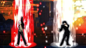 Bloodedge Kyo (Update) VS Yagevil (4P) [Request Match] KOF MUGEN