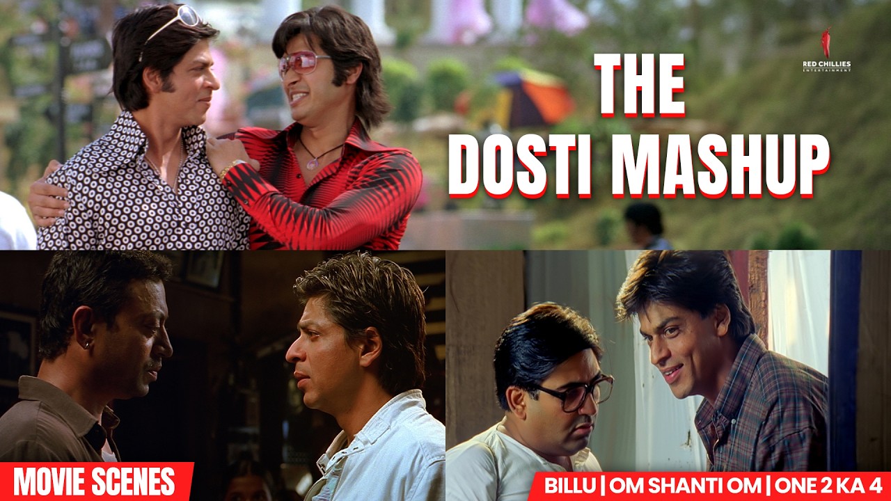 The Magic Of Friendship | Shah Rukh Khan | Shreyas T | Dilip J | Om Shanti Om | Billu | One 2 Ka 4