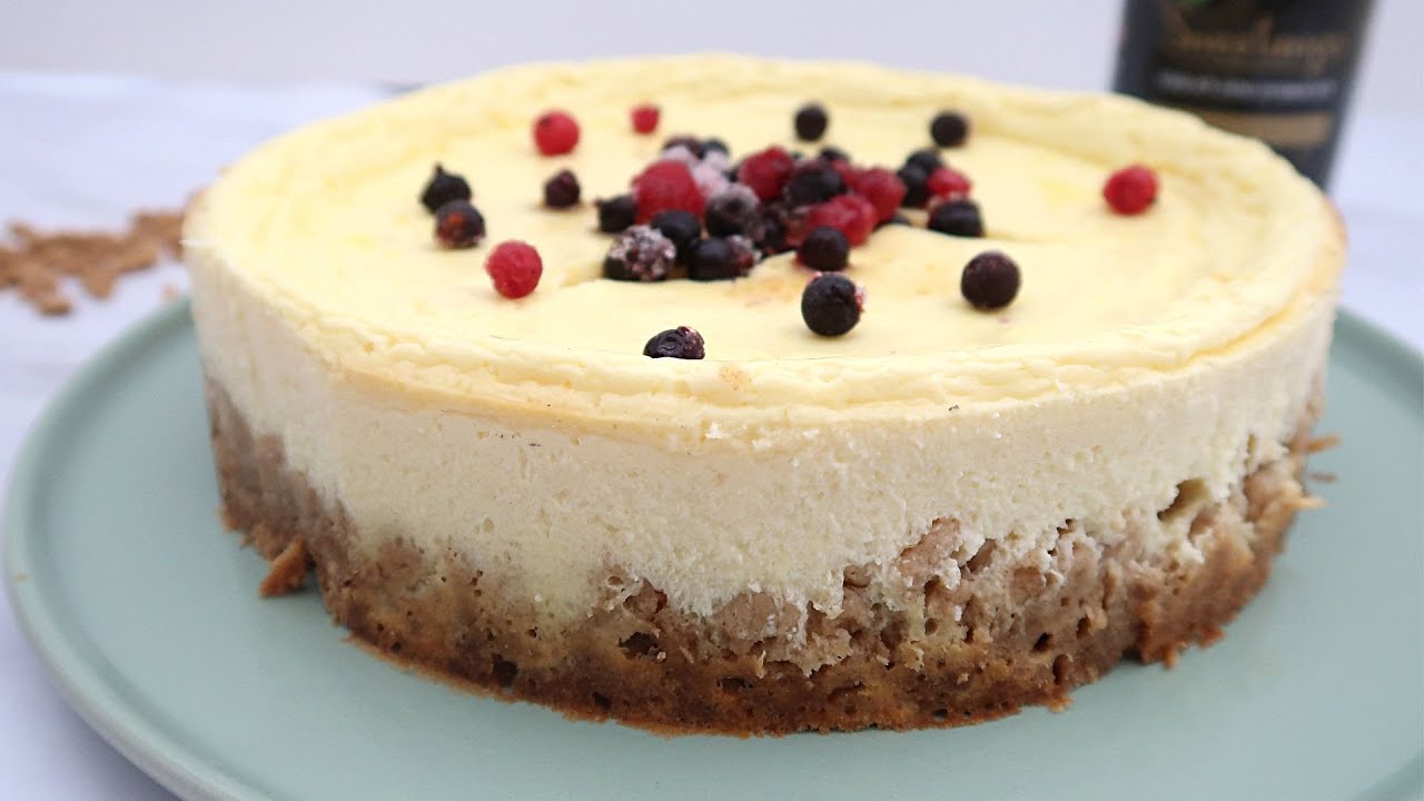 עוגת גבינה אפויה ללא סוכר | | מתכון קל להכנה