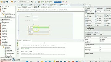 create a simple calculator using java swing
