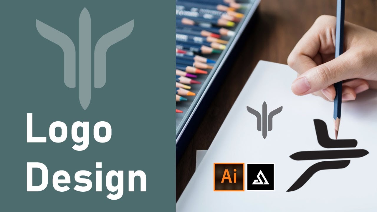 How to design creative logo in illustrator | Sohail Akhtar