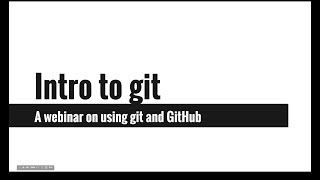 Codecademy git and GitHub Webinar
