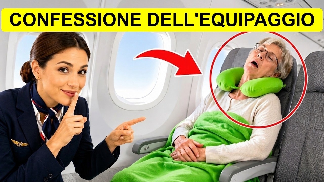10 trucchi per dormire in aereo consigliati dagli assistenti di volo