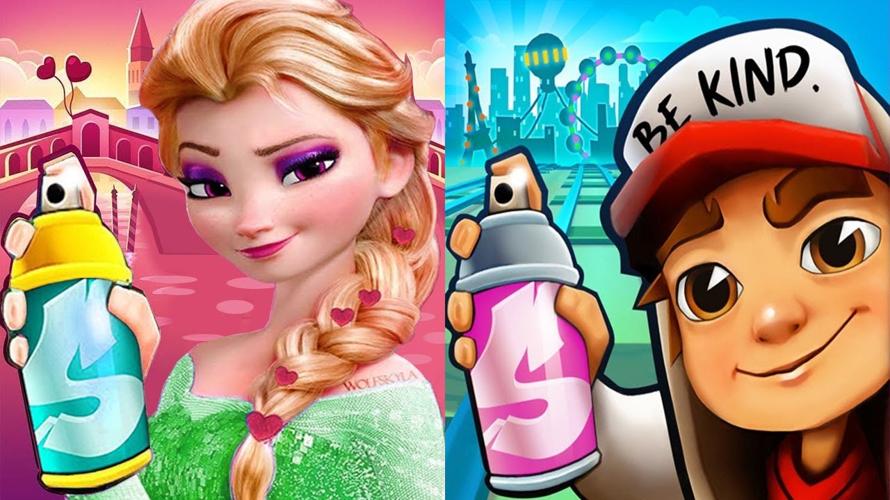 Snow Princess Run Subway Surfers Las Vegas 2021 FRESH vs ELSA Snow Princess Run Gameplay ...