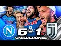 ? UMILIAZIONE!!! NAPOLI 5-1 JUVENTUS | LIVE REACTION NAPOLETANI AL MARADONA HD