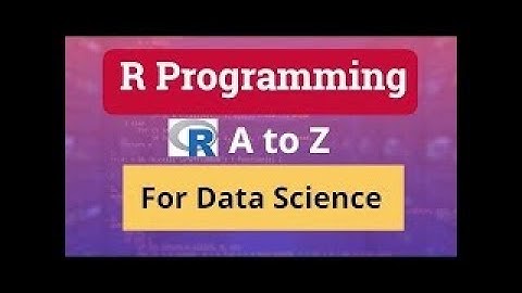 R programming for Beginners  R programming for data Science