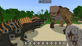 Jurassic World Rebirth UPDATE MOD in Minecraft PE