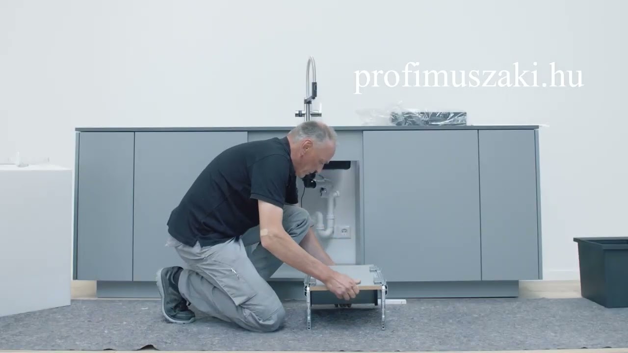 Wie baue ich ein BLANCO SELECT II Soda Abfalltrennsystem ein