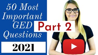 GED Math 2021 - Pass the GED with EASE - Part 2