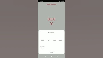 Ionic recording app  demo