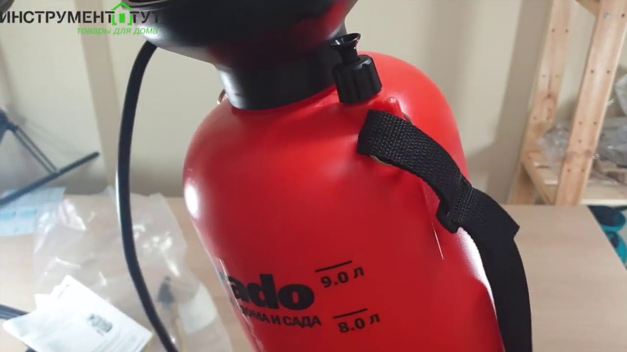 Обзор Опрыскиватель пневматический Гидроагрегат ПРЕМИУМ - YouTube