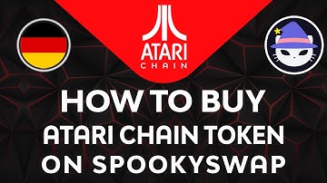 So kauft man den Atari Chain Token auf SpookySwap *FANTOM NETWORK* ANLEITUNG für MOBILE🇩🇪