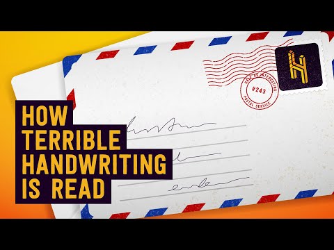What Happens if the Mail Can't Read Your Handwriting?