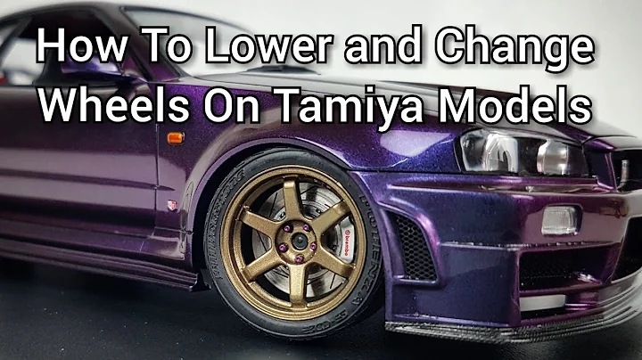 How To Lower And Fit Aftermarket Wheels on Tamiya Models 1/24 scale car - 天天要聞