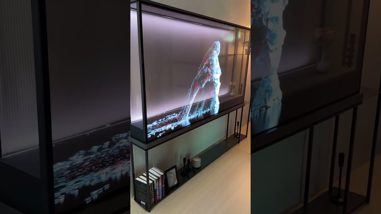 LG S 77 Inch Transparent OLED TV Is Mesmerizing And Probably Very Expensive