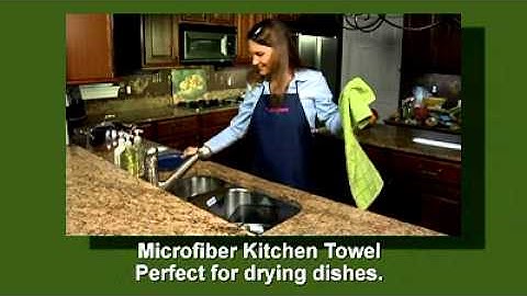 Tupperware Microfiber Towel Demonstration