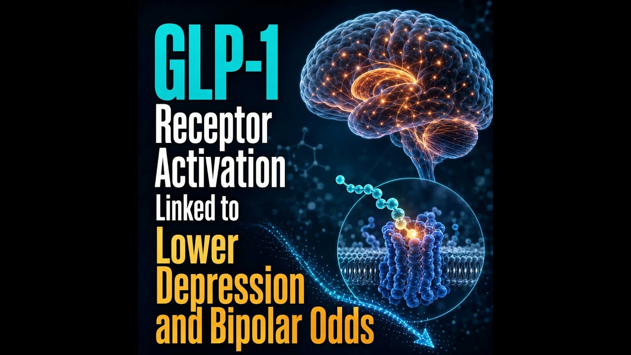 glp-1 bipolar Research: Screen Time, Ketogenic Diet, GLP-1s, and More GLP-1 Receptor Activation Linked to