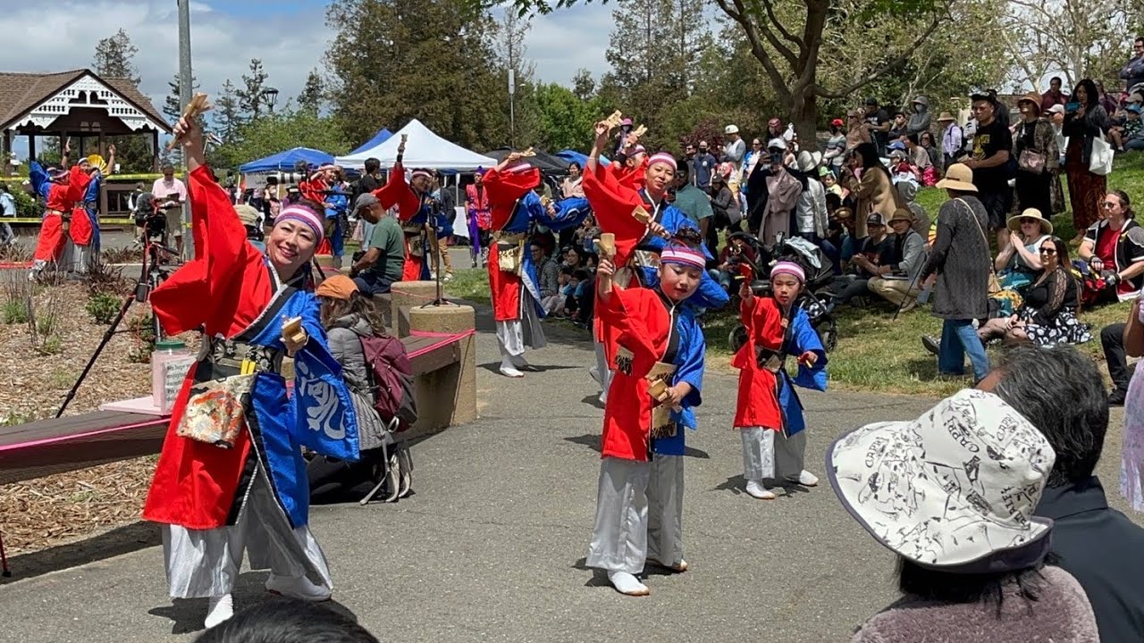 Cupertino Cherry blossom festival 2023 【渦丸UZUMARU】ひふみHifumi YouTube