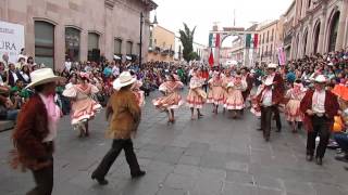 Festival del folclor zacatecas '14 Nuevo León