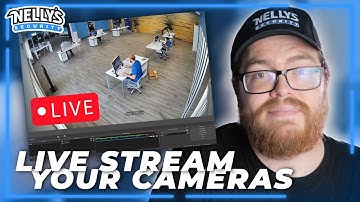 How to Live Stream Your IP & HD-TVI Security Cameras with OBS! (Three Methods)