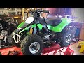 KXF80 LT80 rebuild project and ride video! Kawasaki Suzuki