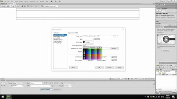 04 ใส่พื้นหลัง adobe dreamweaver cs6