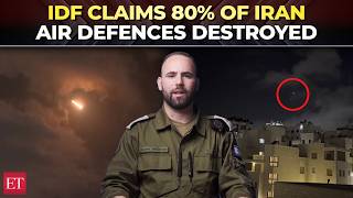 Iran-Israel war: IDF claims 80% of Iran air defence systems destroyed | Fresh visuals from West Bank