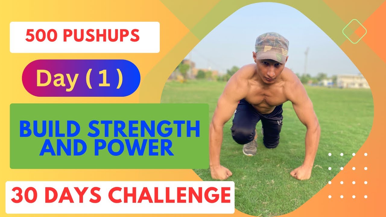 500 pushups for chest workout Build chest at home with desi pushups