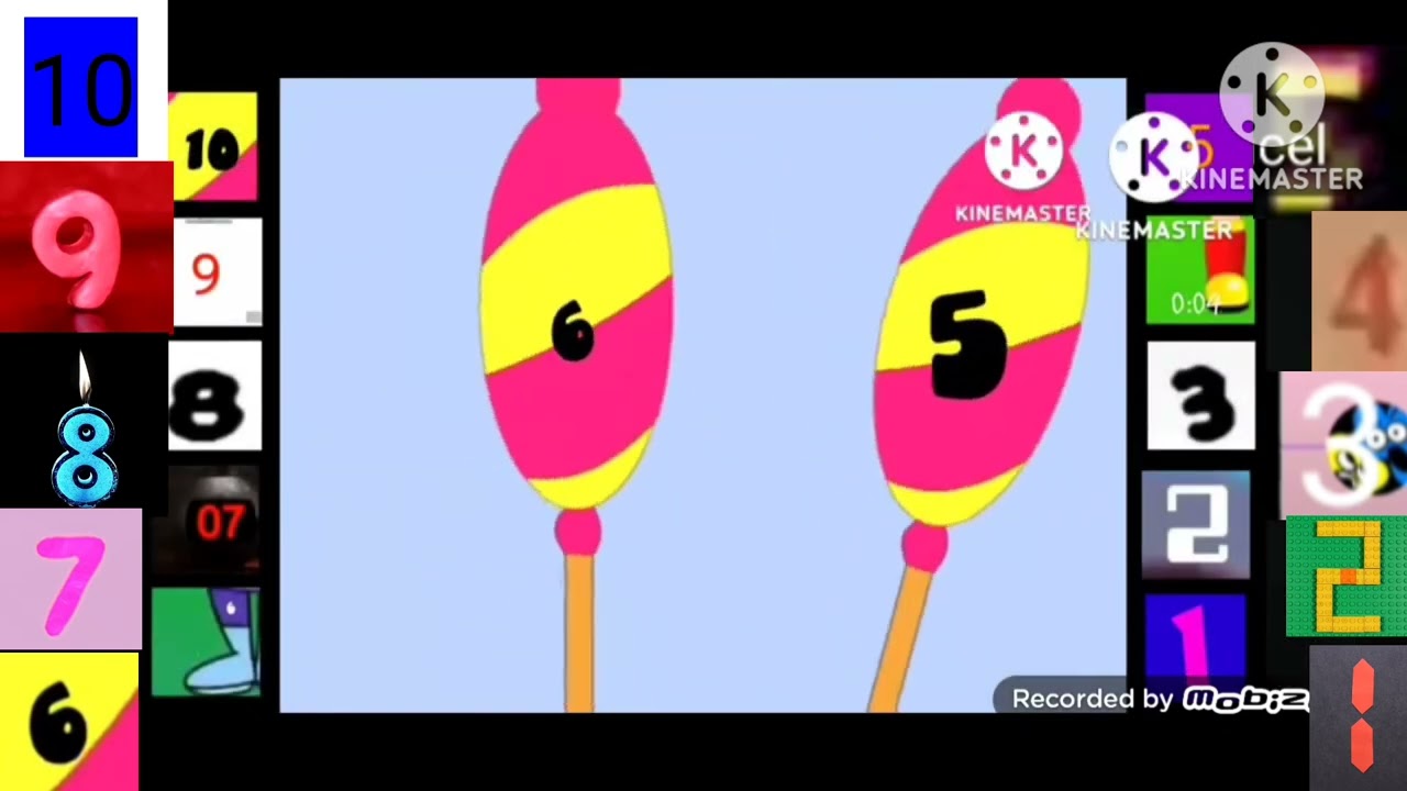 Countdown Numbers From 10 Dominoes Play Doh & More