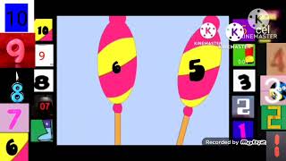 Countdown Numbers From 10 Dominoes Play Doh & More