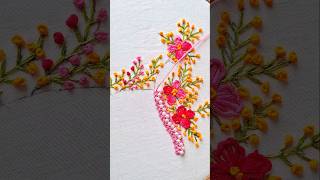 Wonderful neckline embroidery tips #shorts #trending #viral #video #ytshorts