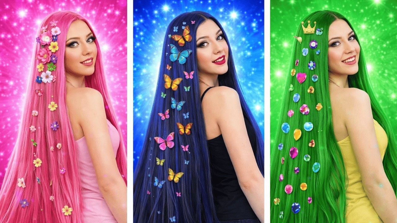 Проблемы длинных и коротких волос 😅 Смешные и знакомые моменты