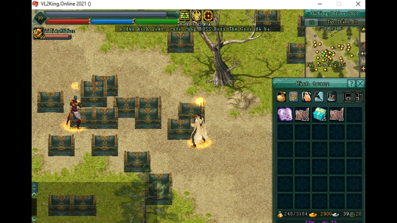 JX2 TEST BOSS THẾ GIỚI VL2KING.ONLINE