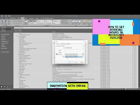 ! How to set color (To Email) in Microsoft Outlook | Innovation with Imran |  Eng. MIK