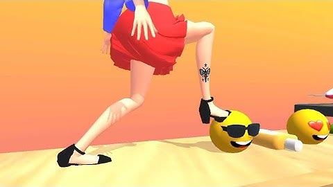 Tippy Toe 3D - ASMR ios,Android GAME WALKTHROUGH All Levels Gameplay Part 3