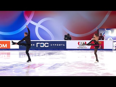 Ева Хмелькова Владислав Антонышев Пары Короткая программа Магнитогорск Гран при России 2025 26 