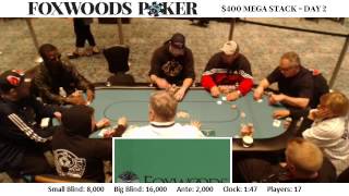 $400 Mega Stack Final 3 Tables