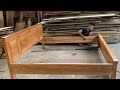 Amazing Perfect Woodworking Carpenter In New Level Ingenious And Incredible - Build A Large Bed